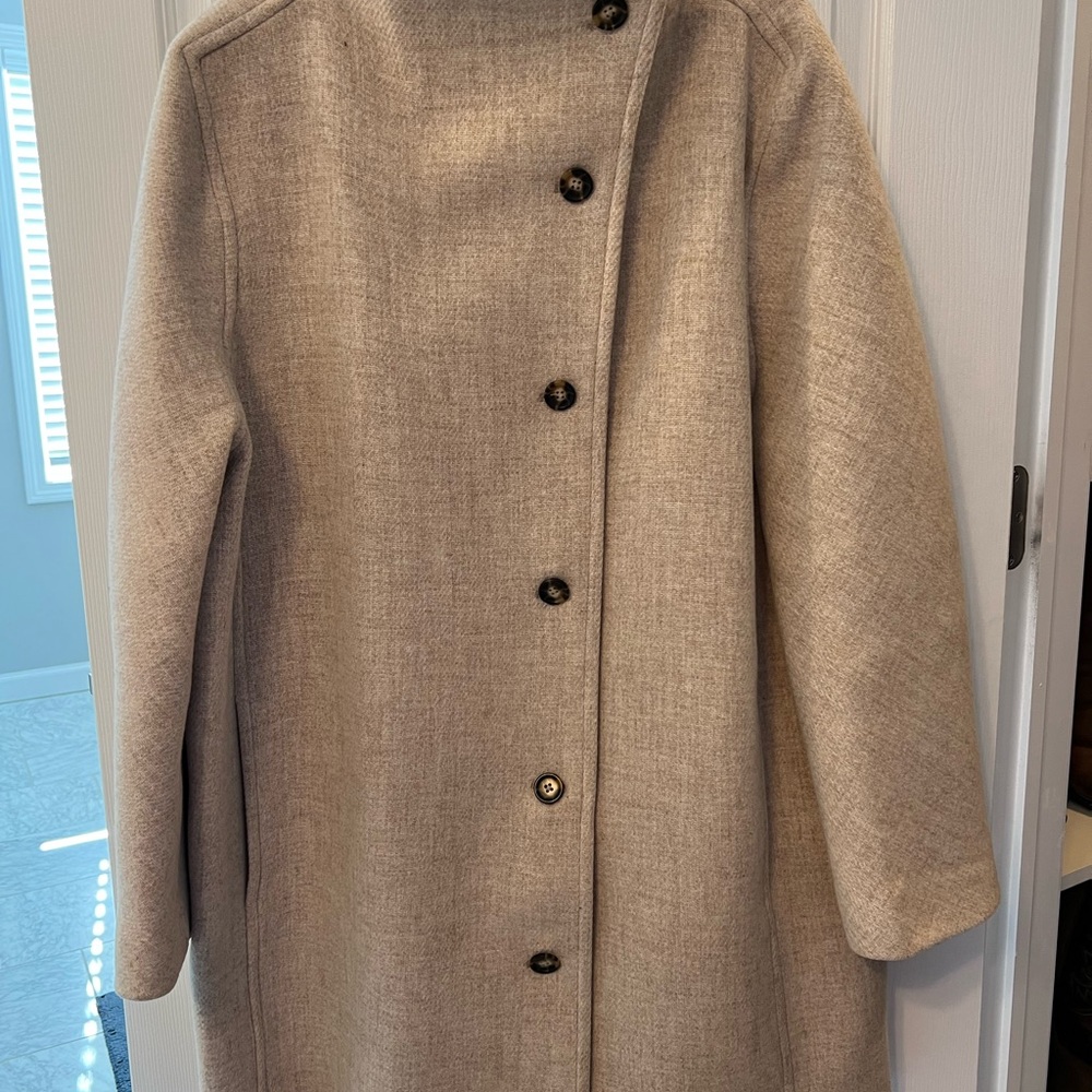 J. Crew Tan Trench Coat with Classic Style